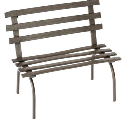 Tuinbankje, Mini-Gardening 6,5x6x4cm